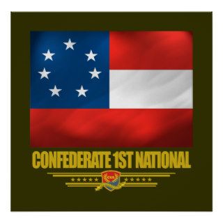 Confederate 1st National Poster