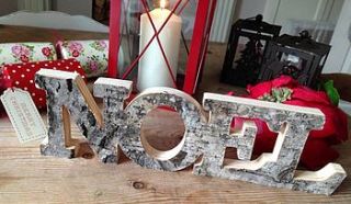 christmas 'noel' letters by the hiding place