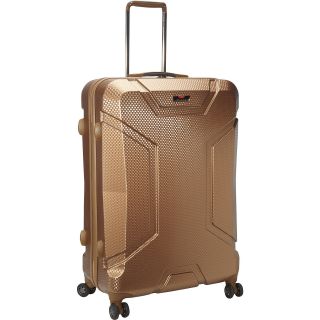 Mancini Leather Goods 28 Spinner Suitcase   Ultra Lightweight Scratch Resistant Polycarbonate