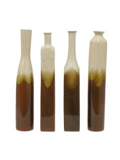 Ceramic Vases (4 PC) by Three Hands