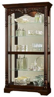 Howard Miller 680 497 Felicia Curio Cabinet by   Wood Curio Cabinet