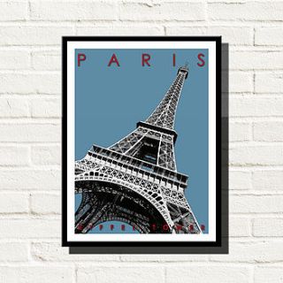 paris travel art print by bronagh kennedy   limited edition prints