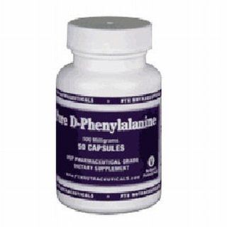 D Phenylalanine   50 Vcaps / 500 mg Health & Personal Care