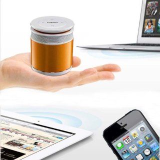 RAPOO A3060 Bluetooth 4.0 Wireless Mini Smart Handsfree Boombox Speaker Speakerphone Phone Call For Windows 8 Mac OS Cellphone By Koolertron (Orange) Cell Phones & Accessories