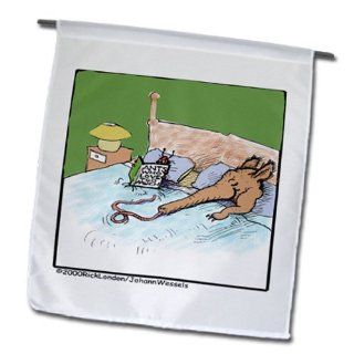 fl_1446_1 Londons Times Funny Bugs and Slugs Cartoons   Ant Codependency Ants Who Love Too Much   Flags   12 x 18 inch Garden Flag  Outdoor Flags  Patio, Lawn & Garden
