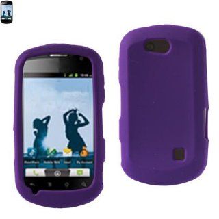 Reiko SLC10 ZTEX501PP Slim and Soft Protective Cover for ZTE Groove X501   1 Pack   Retail Packaging   Purple Cell Phones & Accessories