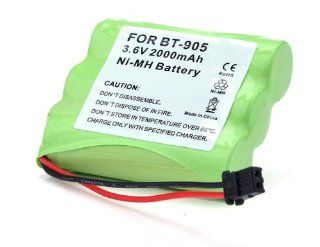 Replacement Battery for Panasonic KX A36 HHR P P501 P P504 Uniden BT905 BT800 BP905 Electronics