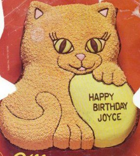 Wilton Cake Pan Kitten/Kitty/Cat/Ice Cream Cone/Hippo (502 1972, 1979) Novelty Cake Pans Kitchen & Dining