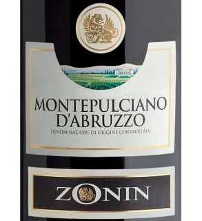 Zonin Montepulciano D'abruzzo Winemaker's Collection 2011 750ML Wine