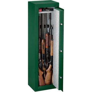 Stack-On 8-Gun Safe — Green, Combination Lock, Model# SS-8-MG-C-DS  Safes