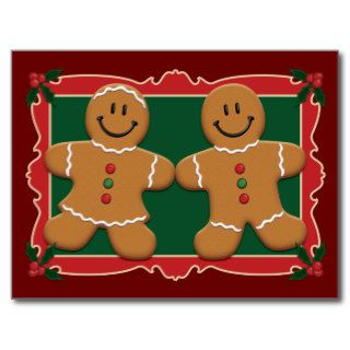 Gingerbreads Post Card