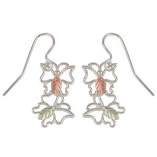 butterfly drop earrings in sterling silver $ 79 00 add to bag send a