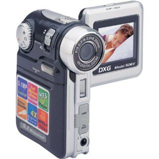 DXG DXG 506VK 5.0 MegaPixel Multi Functional Camera with MPEG4 Technology (Black)  Camcorders  Camera & Photo