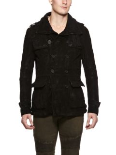 Distressed Suede Jacket by Rogue