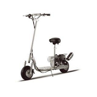 X Treme Scooters  XG 499 Stand Up Gas Scooter Available in Silver Only  Sports Scooters  Sports & Outdoors