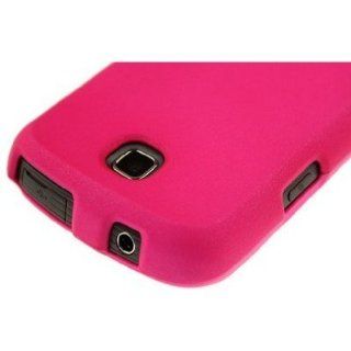 Bundle Accessory for T Mobile Samsung Dart SGH T499 / Tass Phone   Pink Rubberized Snap On Protective Hard Case Cover   SogaWireless Brand [SWE246] Cell Phones & Accessories