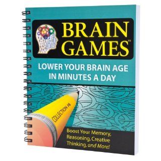 Brain Games #6 Lower Your Brain Age in Minutes A Day (Brain Games (Numbered)) Publications International Staff Books