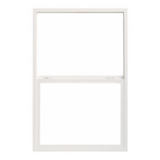ThermaStar by Pella 10 Series Vinyl Double Pane Single Hung Window (Fits Rough Opening 32 in x 38 in; Actual 31.5 in x 37.5 in)