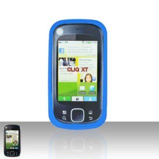 Blue Silicon Case for MOTOROLA Motorola Cliq XT MB501 Cell Phones & Accessories