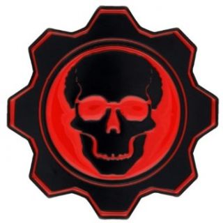 Gears Of War   Mens Gears Of War   Logo Belt Buckle Black Clothing