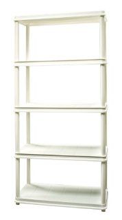 Plano Molding 948 501 Decorator Shelving, 5 Shelf   General Purpose Storage Rack Shelves  