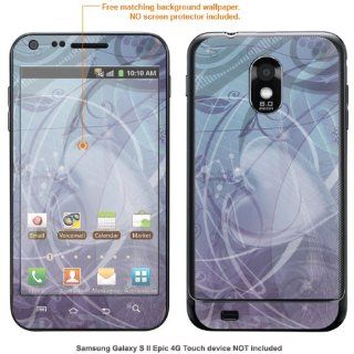 Protective Decal Skin STICKER for Sprint Galaxy S II Epic 4G Touch case cover Epic4GTouch 502 Cell Phones & Accessories