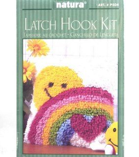 Natura P504 12 Inch by 12 Inch Latch Hook Kit, Sunshine Rainbow