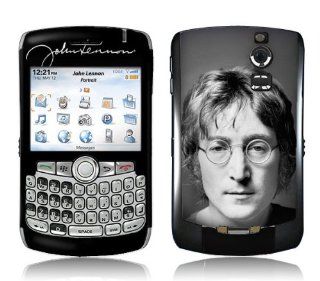 MusicSkins, MS JL30006, John Lennon   Portrait, BlackBerry Curve (8300/8310/8320), Skin Cell Phones & Accessories