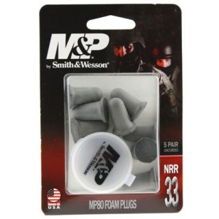 Radians Smith  Wesson MP Uncorded Foam Earplugs 5 Pair 753830