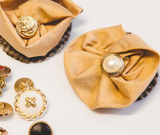 make you own silk brooch kit by holly young headwear