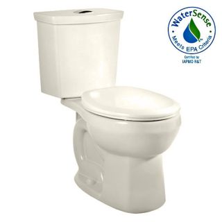 American Standard H2Option Linen 1.6; 1.1 GPF 12 in Rough In WaterSense Round Dual Flush 2 Piece Standard Height Toilet