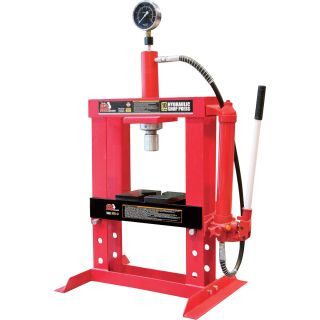 Torin Big Red Hydraulic Shop Press with Gauge Dial — 10-Ton, Model# T51003  Hydraulic Presses