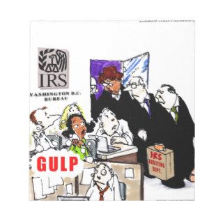 IRS Audits IRS Funny Memo Note Pad