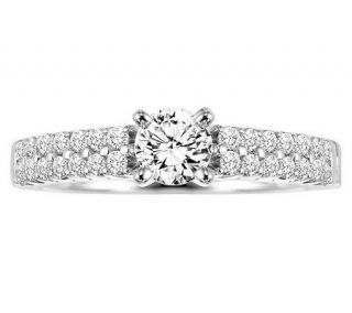 Affinity Diamond 7/8 cttw Round Solitaire Ring,14K —