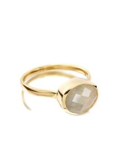 Candy Gold & Labradorite Ring by Monica Vinader