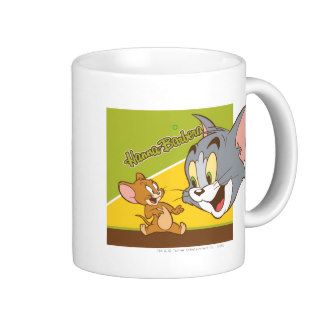 Tom and Jerry Hanna Barbera Logo Mug