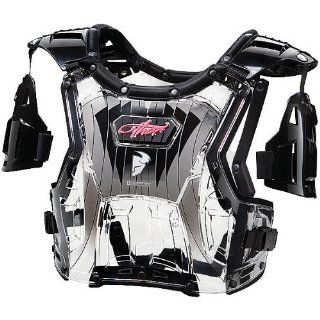 Thor MX Quadrant Protector Women's Roost Deflector Motocross Motorcycle Body Armor   Clear/Black / One Size Automotive