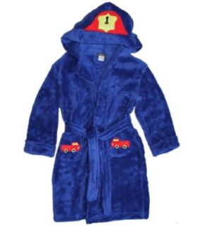 Petit Lem, Fireman Bathrobe in Royal Blue (c) ~ 4T Clothing