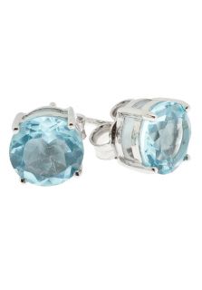 CRISLU 9010074E00MA  Jewelry,Sterling Silver & Light Blue Crystal Earrings, Fine Jewelry CRISLU Earrings Jewelry