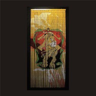 Shop Rasta Lion One Love ~ Hand Painted ~ Gateways 100% Bamboo Beaded Door Curtains ~ Approx 90 Strands at the  Home Dcor Store. Find the latest styles with the lowest prices from Penny Lane