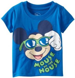 Mickey Mouse Baby Boys Infant Disneys Sunglasses Tee, Royal, 18 Months Clothing
