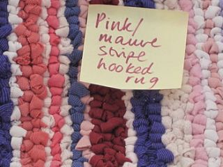 hooked rag rugs by mother of pearl atelier