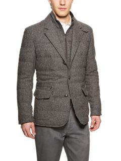 Quilted Wool Down Jacket by Corneliani