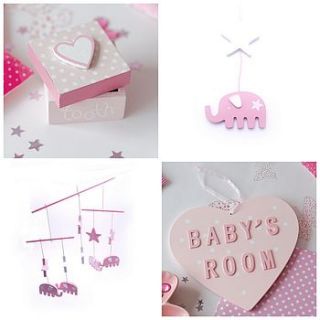 baby girl new arrival gift box by pippins gift company