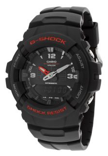 Casio G100 1BV  Watches,Mens G Shock Analog/Digital Multi Function Black Resin, Casual Casio Quartz Watches