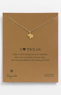 Dogeared 'Reminder   I Heart Texas' Boxed Pendant Necklace