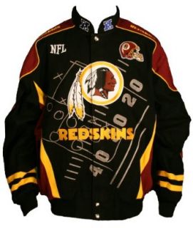 MTC Marketing Washington Redskins 2009 Scoreboard Cotton Twill Jacket (Small)  Sports Fan Outerwear Jackets  Sports & Outdoors