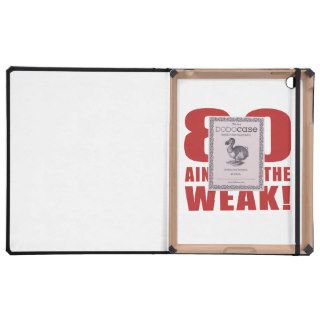 Funny 80th Birthday Gag Gifts Cases For iPad