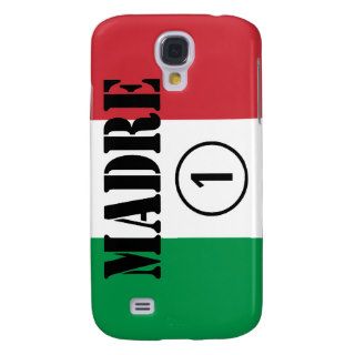 Italian Speaking Mothers & Moms  Madre Numero Uno Samsung Galaxy S4 Covers