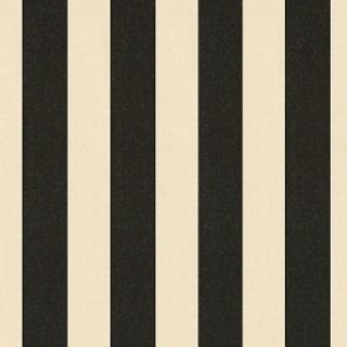 Canopy Stripe Black/Sand Sunbrella Fabric by the Yard   Ballard Designs